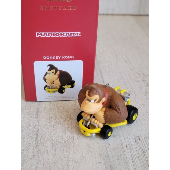 Hallmark Mario Kart Donkey Kong ornament Xmas - Picture 1 of 7